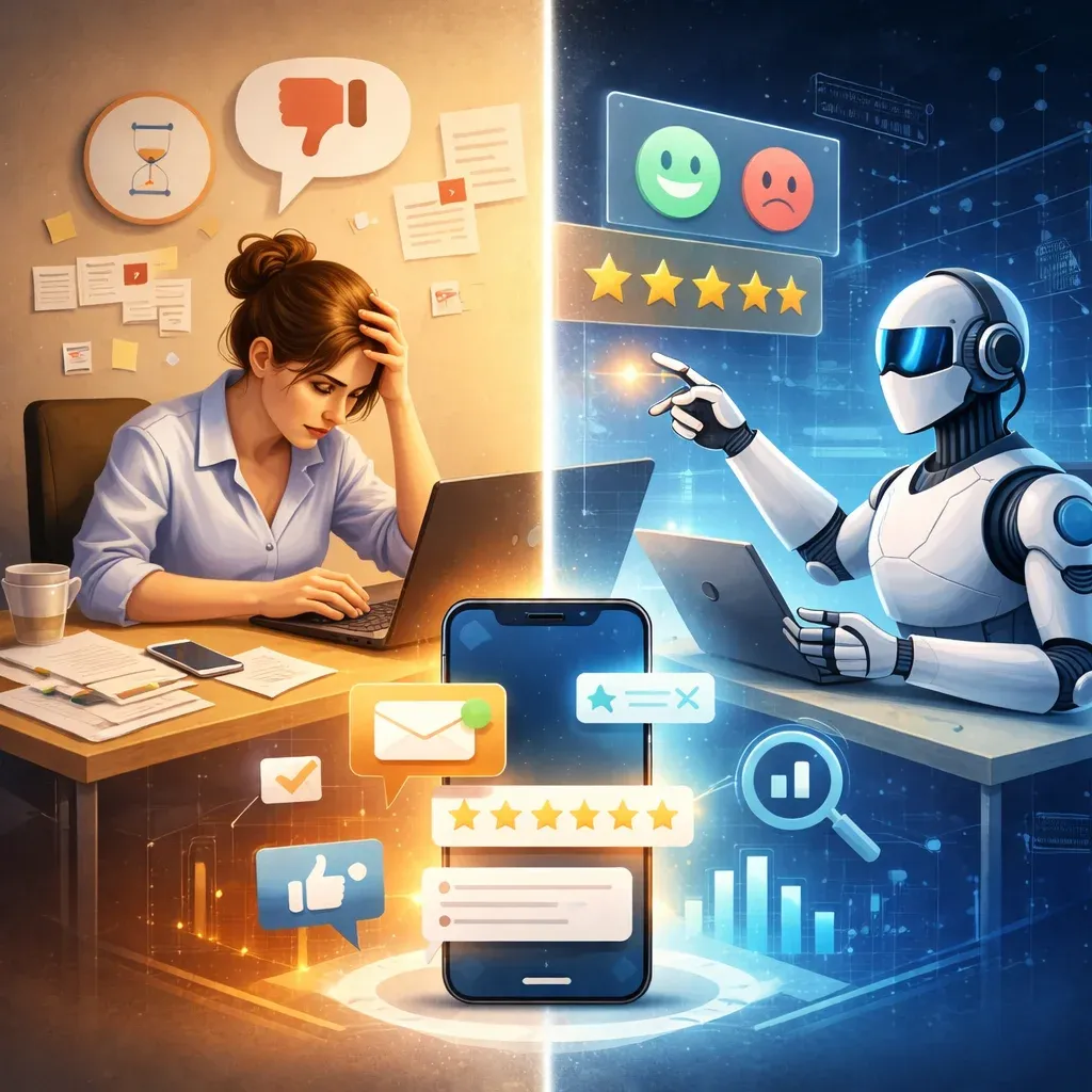 Why Businesses Choose AI Review Management Over Manual Follow-Ups