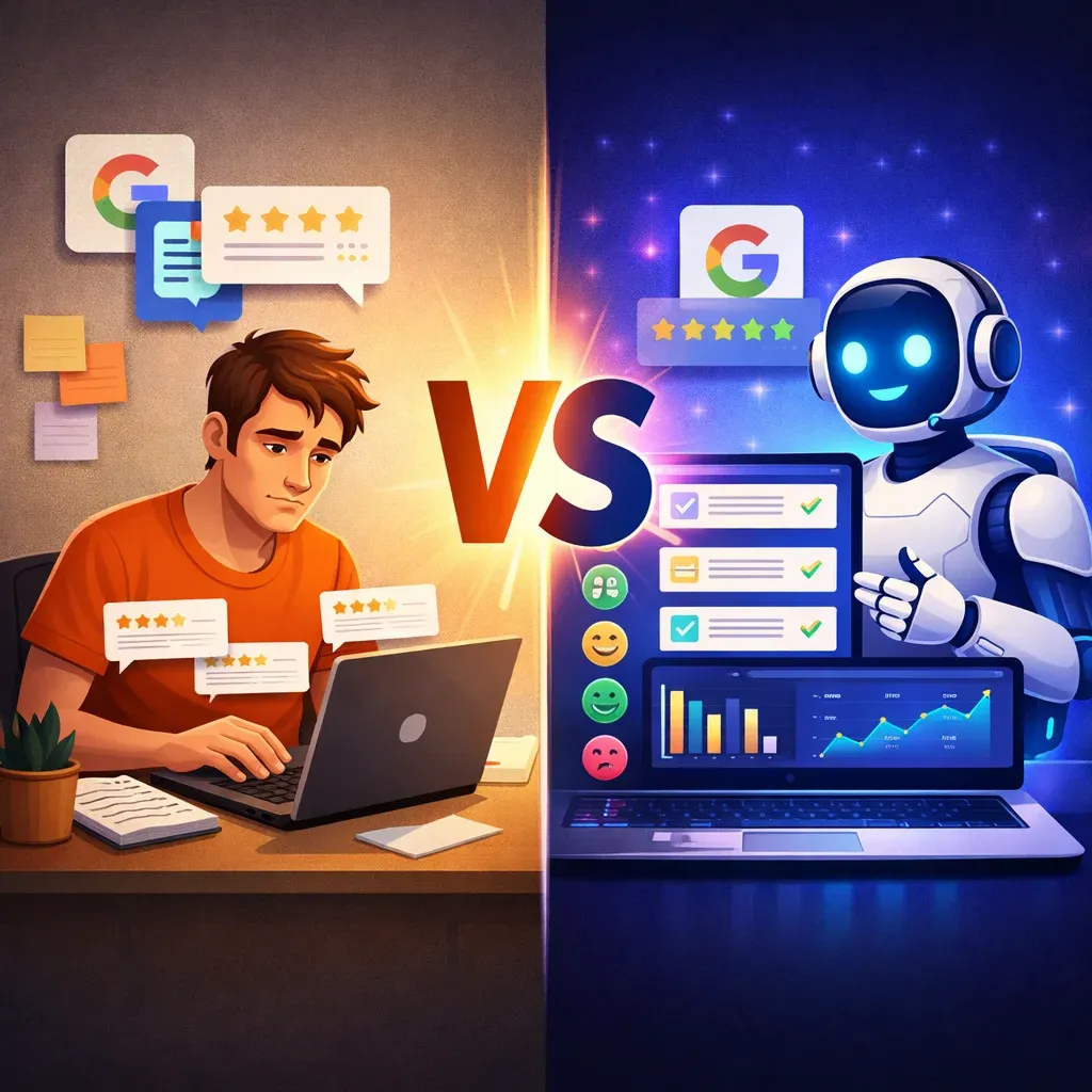 AI Review Management vs Manual Follow-Ups: Which Delivers Higher ROI?