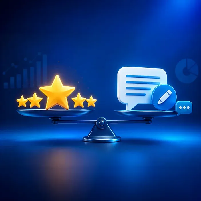 Star Ratings vs Written Reviews: What Matters More for Your Ranking?